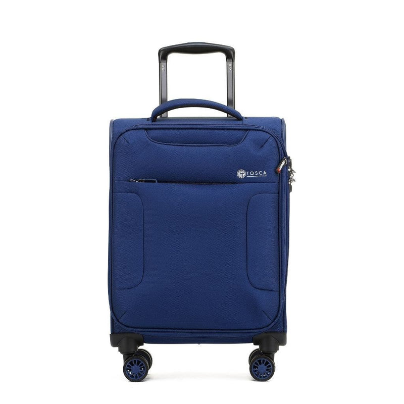 Tosca So Lite 3 Piece Softsided SuperLight Luggage Set - Navy - Love Luggage