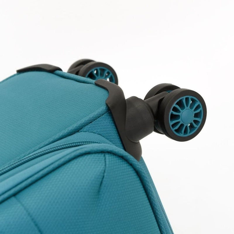 Tosca So Lite 3 Piece Softsided SuperLight Luggage Set - Teal - Love Luggage
