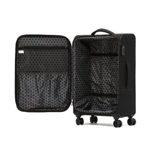 Tosca So Lite 3.0 Large Softsided Spinner Suitcase - Black - Love Luggage