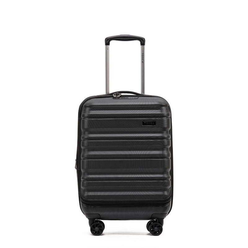 Tosca Sub Zero 2.0 3 Piece Hardsided Luggage Set - Black - Love Luggage