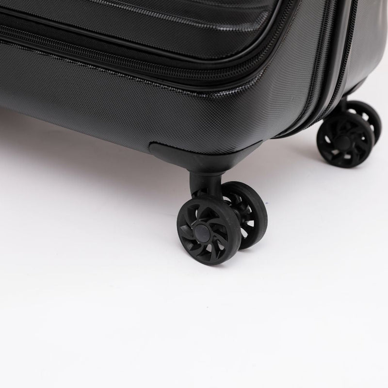 Tosca Sub Zero 2.0 3 Piece Hardsided Luggage Set - Black - Love Luggage