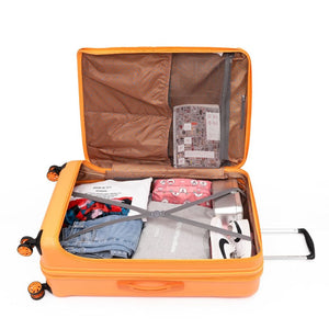 Tosca Sub Zero 2.0 3 Piece Hardsided Luggage Set - Orange - Love Luggage