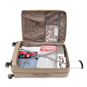 Tosca Sub Zero 2.0 Carry On 55cm Hardsided Luggage - Khaki - Love Luggage