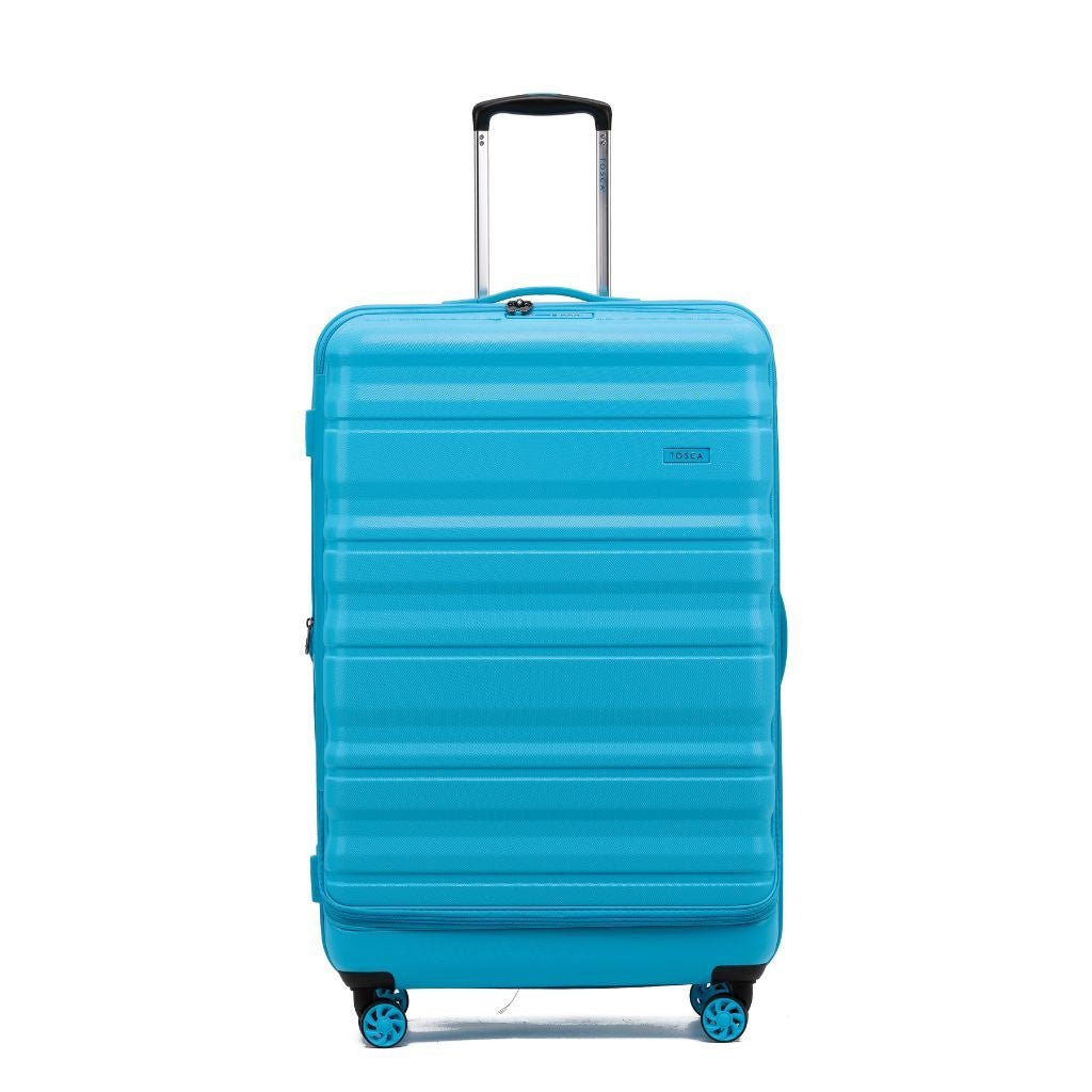Tosca Sub Zero 2.0 Large 81cm Hardsided Luggage - Aqua - Love Luggage