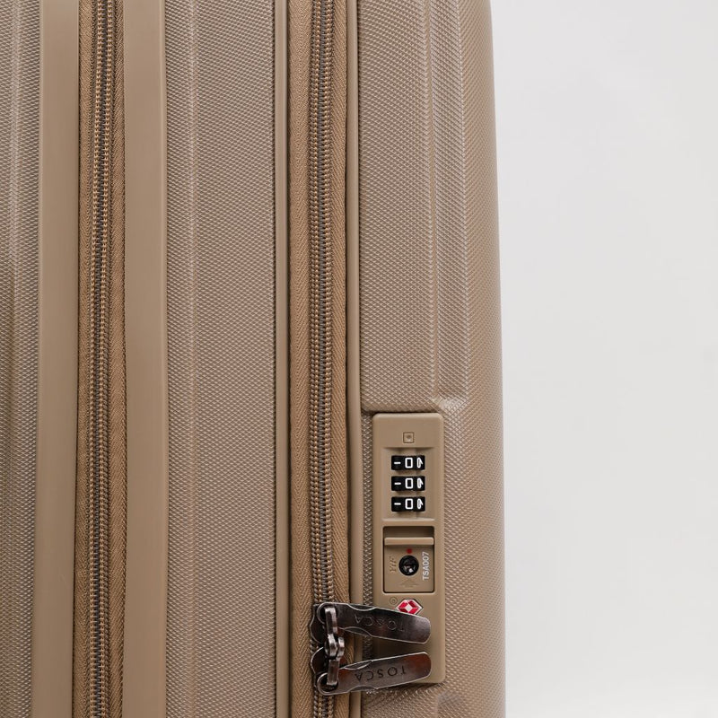 Tosca Sub Zero 2.0 Large 81cm Hardsided Luggage - Khaki - Love Luggage