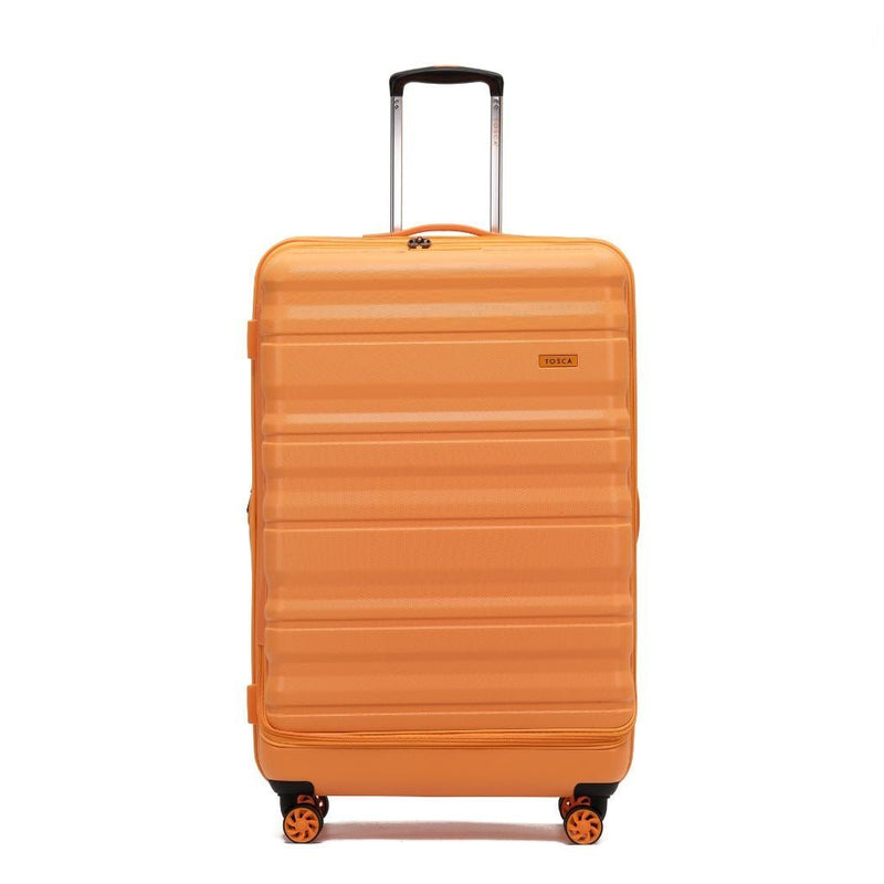 Tosca Sub Zero 2.0 Large 81cm Hardsided Luggage - Orange - Love Luggage
