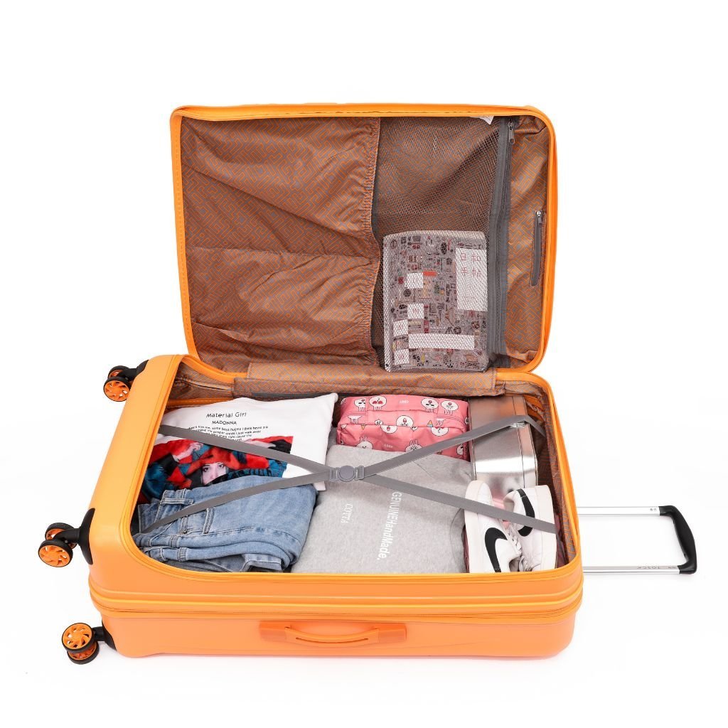 Tosca Sub Zero 2.0 Medium 71cm Hardsided Luggage - Orange - Love Luggage