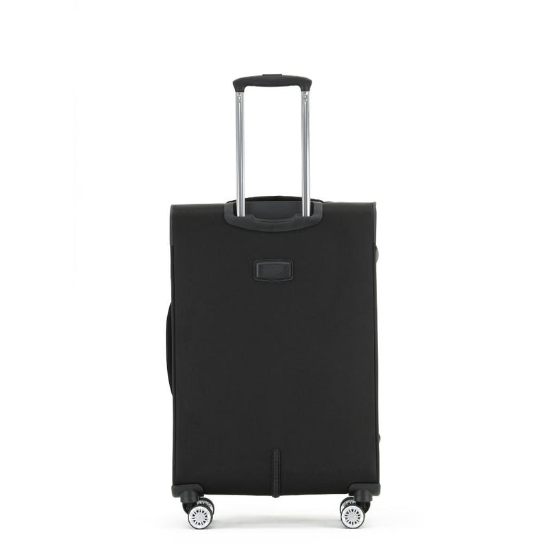 Tosca Transporter Softsided 2.6Kg Medium Suitcase - Black - Love Luggage