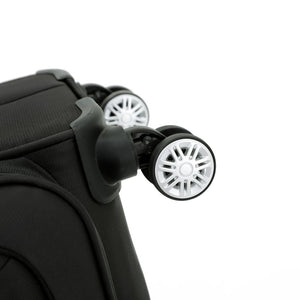 Tosca Transporter Softsided Cabin Suitcase - Black - Love Luggage