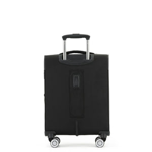 Tosca Transporter Softsided Cabin Suitcase - Black - Love Luggage