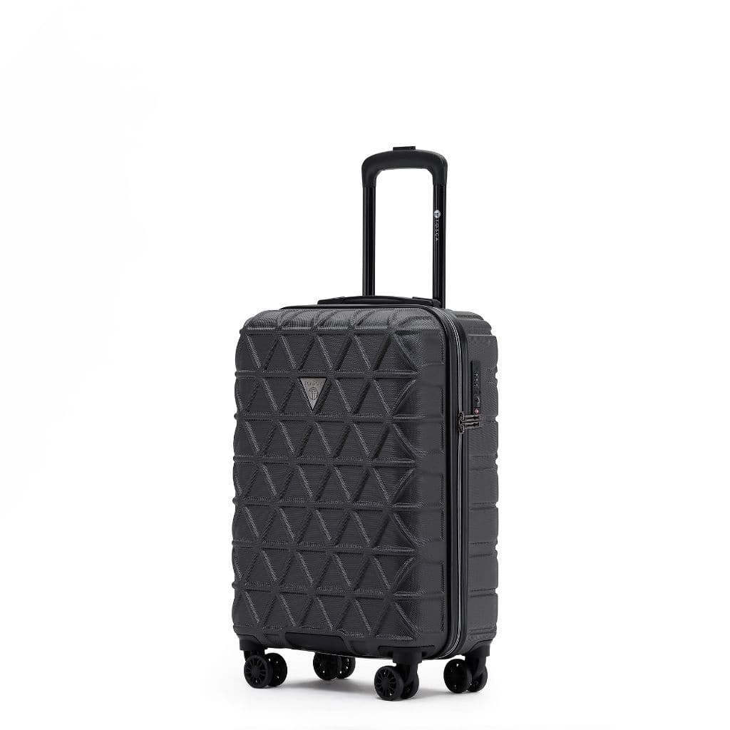 Tosca Triton Carry On 55cm Hardsided Spinner Luggage Charcoal - Love Luggage