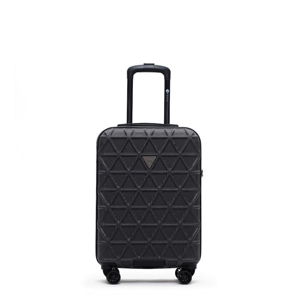 Tosca Triton Carry On 55cm Hardsided Spinner Luggage Charcoal - Love Luggage