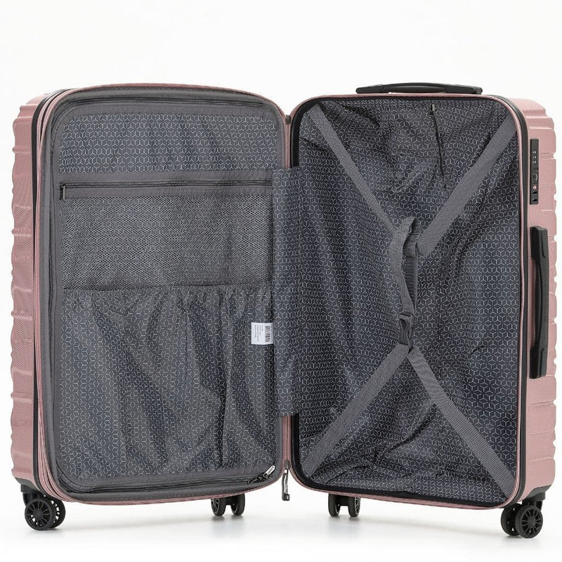 Tosca Triton Large 74cm Hardsided Spinner Expander Luggage Charcoal - Love Luggage