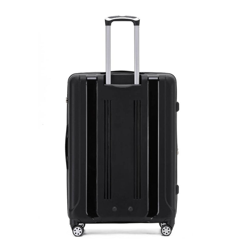 Tosca Warrior 3 Piece Hardsided Suitcase Set - Black - Love Luggage