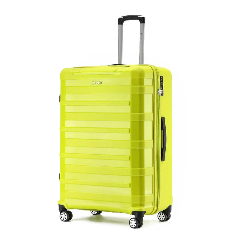 Tosca Warrior 3 Piece Hardsided Suitcase Set - Lime - Love Luggage