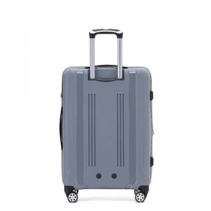 Tosca Warrior 3 Piece Hardsided Suitcase Set - Silver - Love Luggage