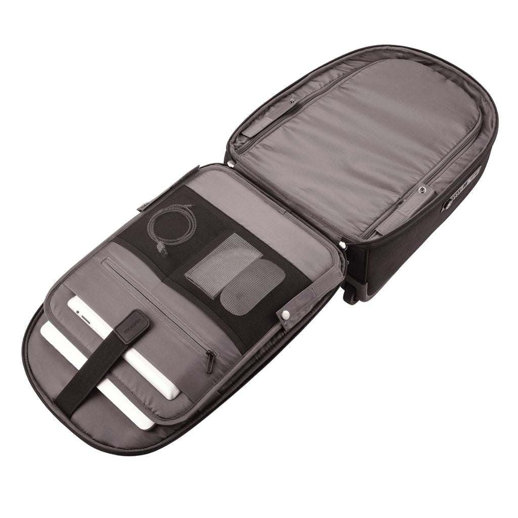 XD Design Bobby Backpack Trolly - Black - Love Luggage