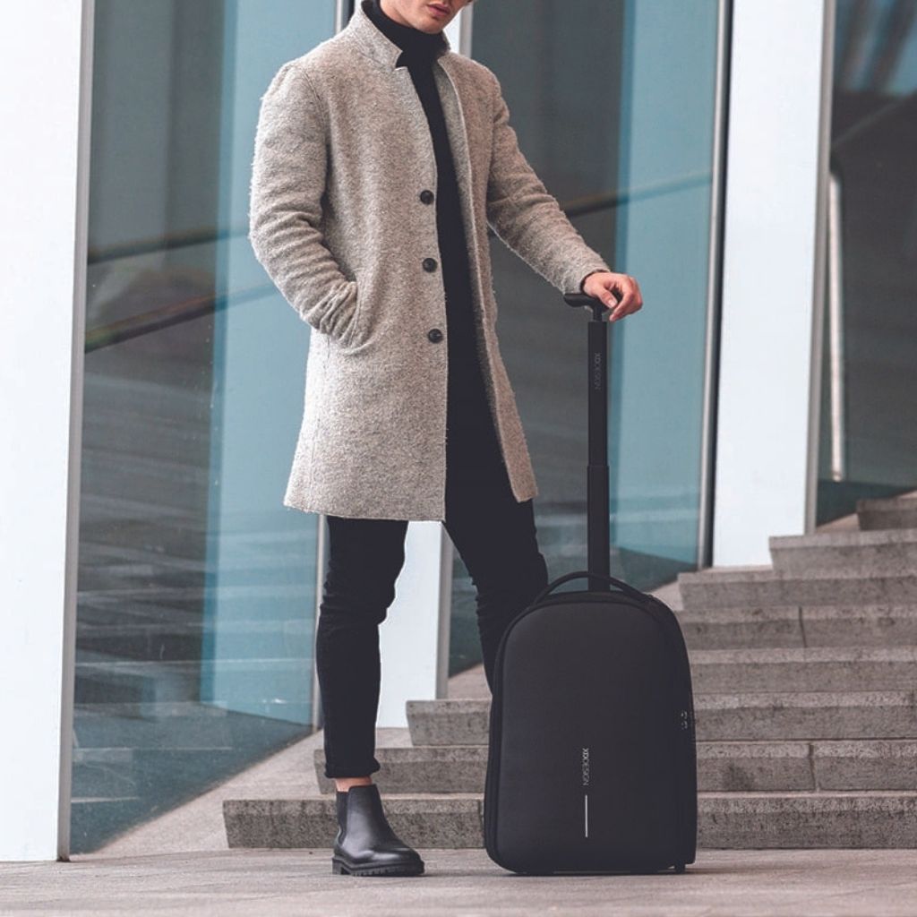 XD Design Bobby Backpack Trolly - Black - Love Luggage