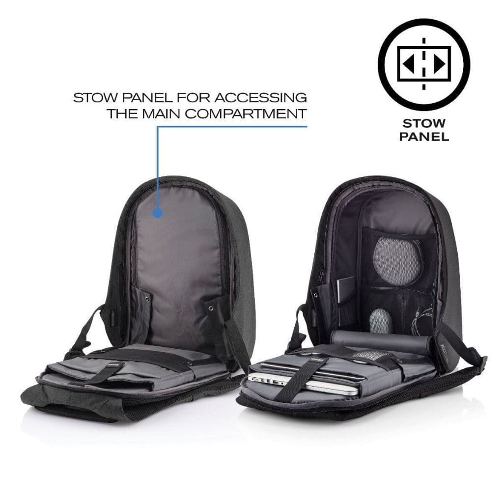 XD Design Bobby Hero Regular Anti - Theft Laptop Backpack - Red - Love Luggage