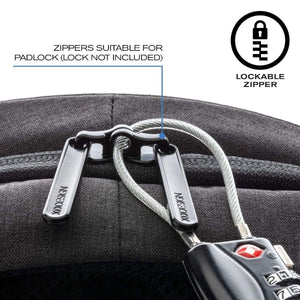 XD Design Bobby Hero XL 17" Anti - theft Laptop Backpack - Grey - Love Luggage
