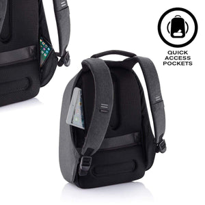 XD Design Bobby Hero XL 17" Anti-theft Laptop Backpack - Grey - Love Luggage