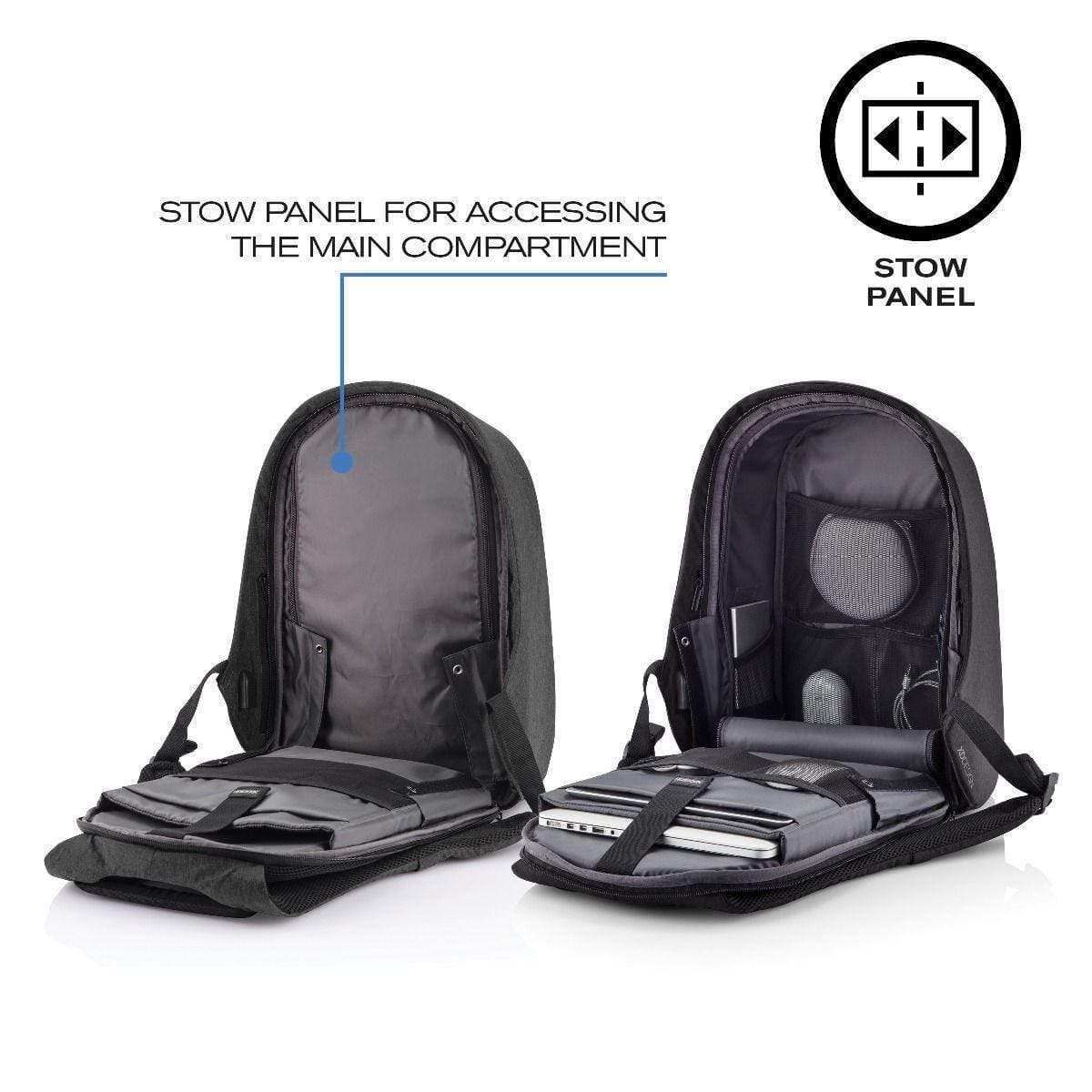 XD Design Bobby Hero XL 17" Anti - theft Laptop Backpack - Navy - Love Luggage