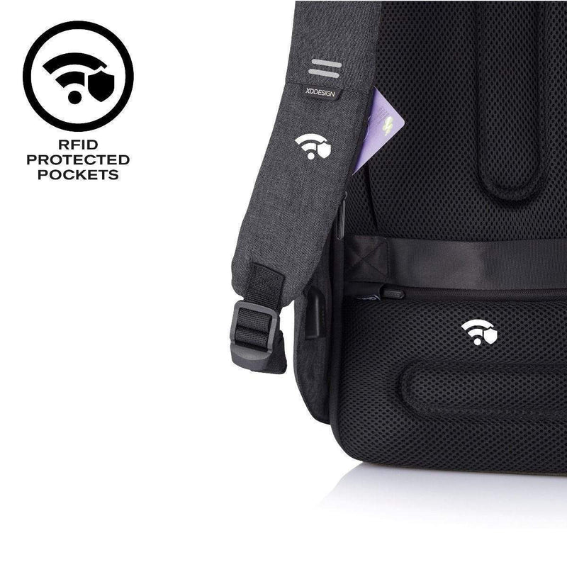 XD Design Bobby Hero XL 17" Anti - theft Laptop Backpack - Navy - Love Luggage