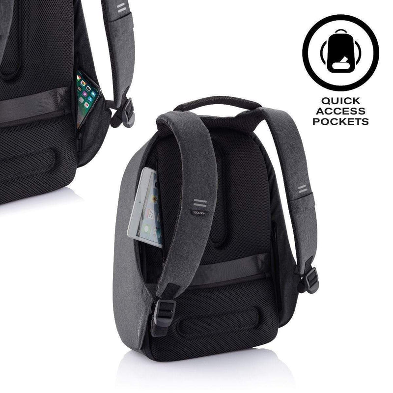 XD Design Bobby Hero XL 17" Anti - theft Laptop Backpack - Navy - Love Luggage