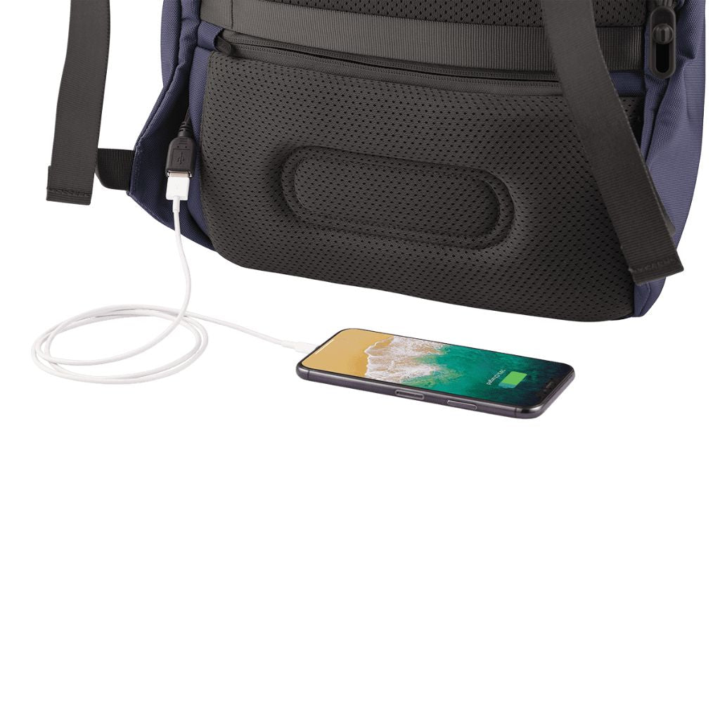 XD Design Bobby Soft Anti - Theft Laptop Backpack - Navy - Love Luggage